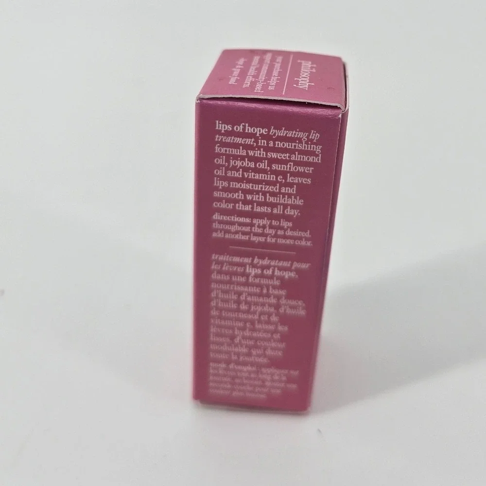 Philosophy Lips of Hope Hydrating Lip Treatment Women 0.14oz Blush Pink Tinted